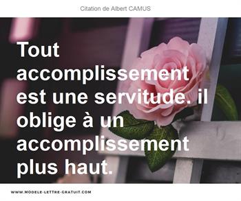 Citations Albert CAMUS