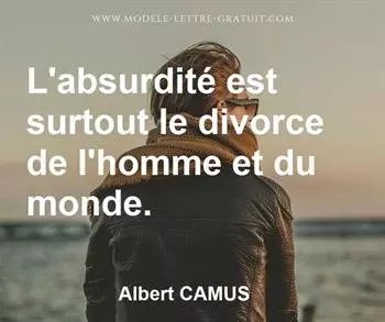 Citation de Albert CAMUS