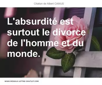 Citations Albert CAMUS