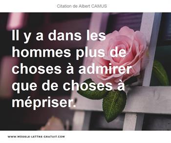 Citations Albert CAMUS