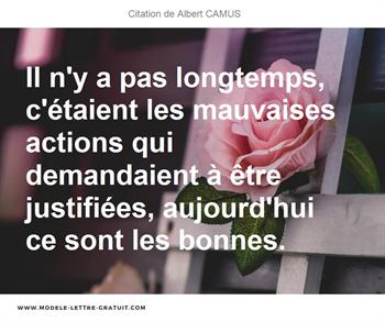 Citations Albert CAMUS