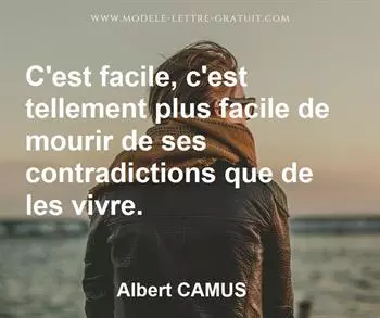 Citation de Albert CAMUS