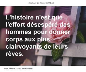 Citations Albert CAMUS