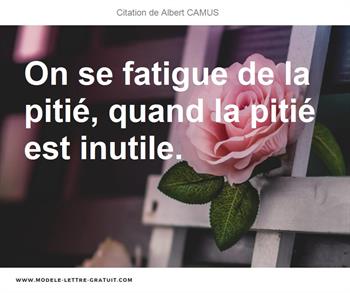 Citations Albert CAMUS