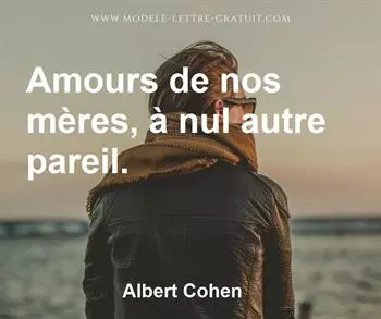 Citation de Albert Cohen