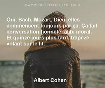 Citation de Albert Cohen