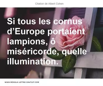 Citations Albert Cohen