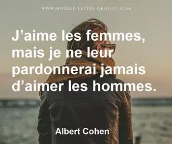 Citation de Albert Cohen