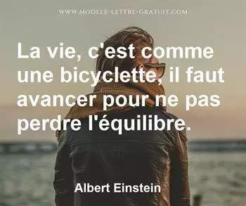 Citation de Albert Einstein