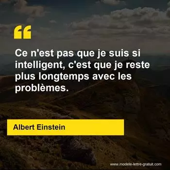 Citation Albert Einstein