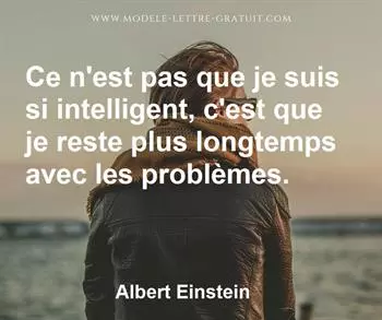 Citation de Albert Einstein