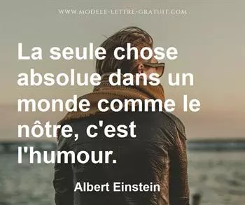Citation de Albert Einstein