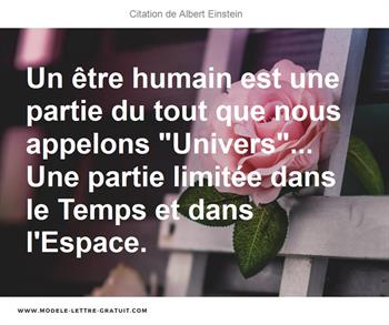 Citations Albert Einstein