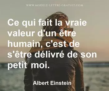 Citation de Albert Einstein