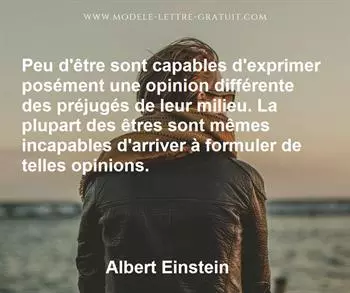 Citation de Albert Einstein