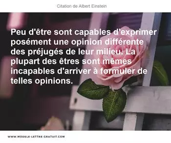Citations Albert Einstein
