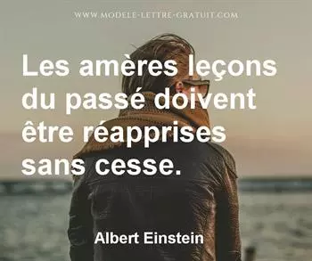 Citation de Albert Einstein