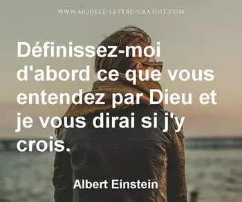 Citation de Albert Einstein