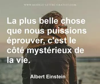 Citation de Albert Einstein