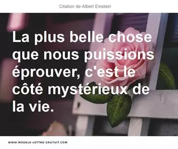 Citations Albert Einstein