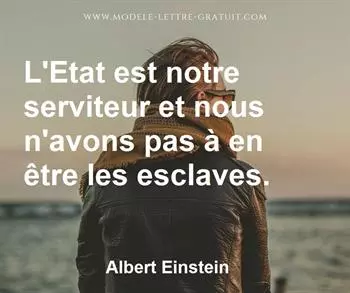Citation de Albert Einstein