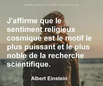 Citation de Albert Einstein