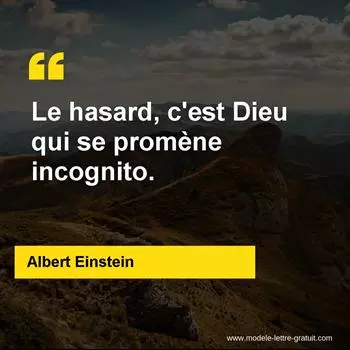 Citation Albert Einstein