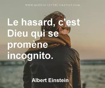 Citation de Albert Einstein