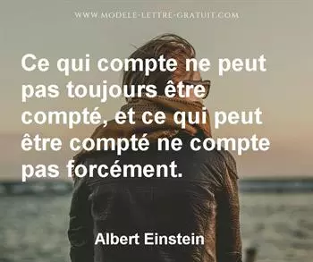 Citation de Albert Einstein