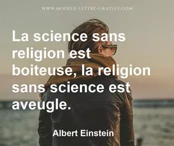 Citation de Albert Einstein