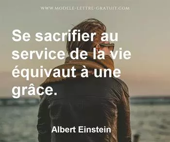 Citation de Albert Einstein