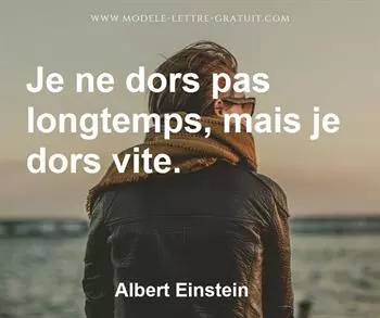 Citation de Albert Einstein