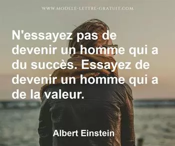 Citation de Albert Einstein