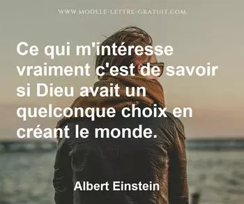Citation de Albert Einstein