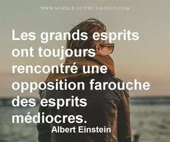 Citation de Albert Einstein
