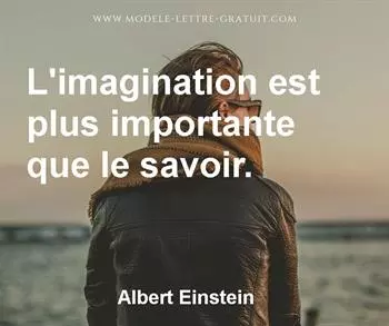 Citation de Albert Einstein