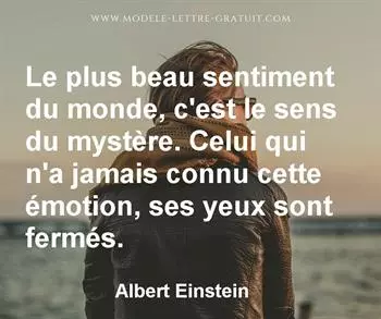 Citation de Albert Einstein