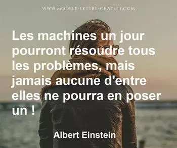 Citation de Albert Einstein