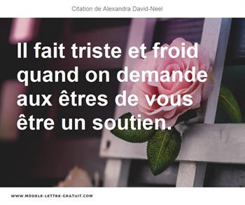 Citations Alexandra David-Neel