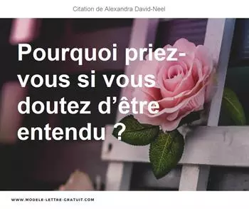 Citations Alexandra David-Neel
