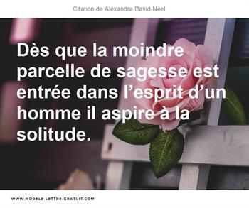 Citations Alexandra David-Neel