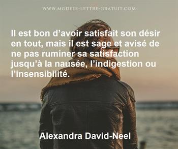 Citation de Alexandra David-Neel