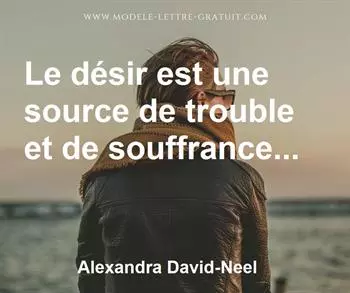Citation de Alexandra David-Neel