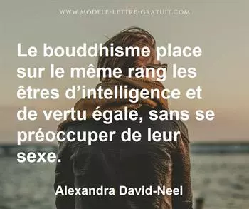 Citation de Alexandra David-Neel