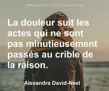 Citation de Alexandra David-Neel