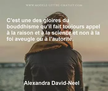 Citation de Alexandra David-Neel