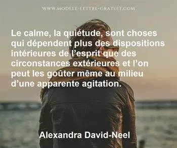 Citation de Alexandra David-Neel