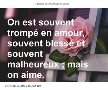 Citations Alfred de Musset