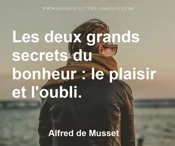 Citation de Alfred de Musset