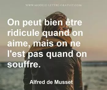 Citation de Alfred de Musset